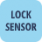 Built-in lock sensor (lock open or closed)
